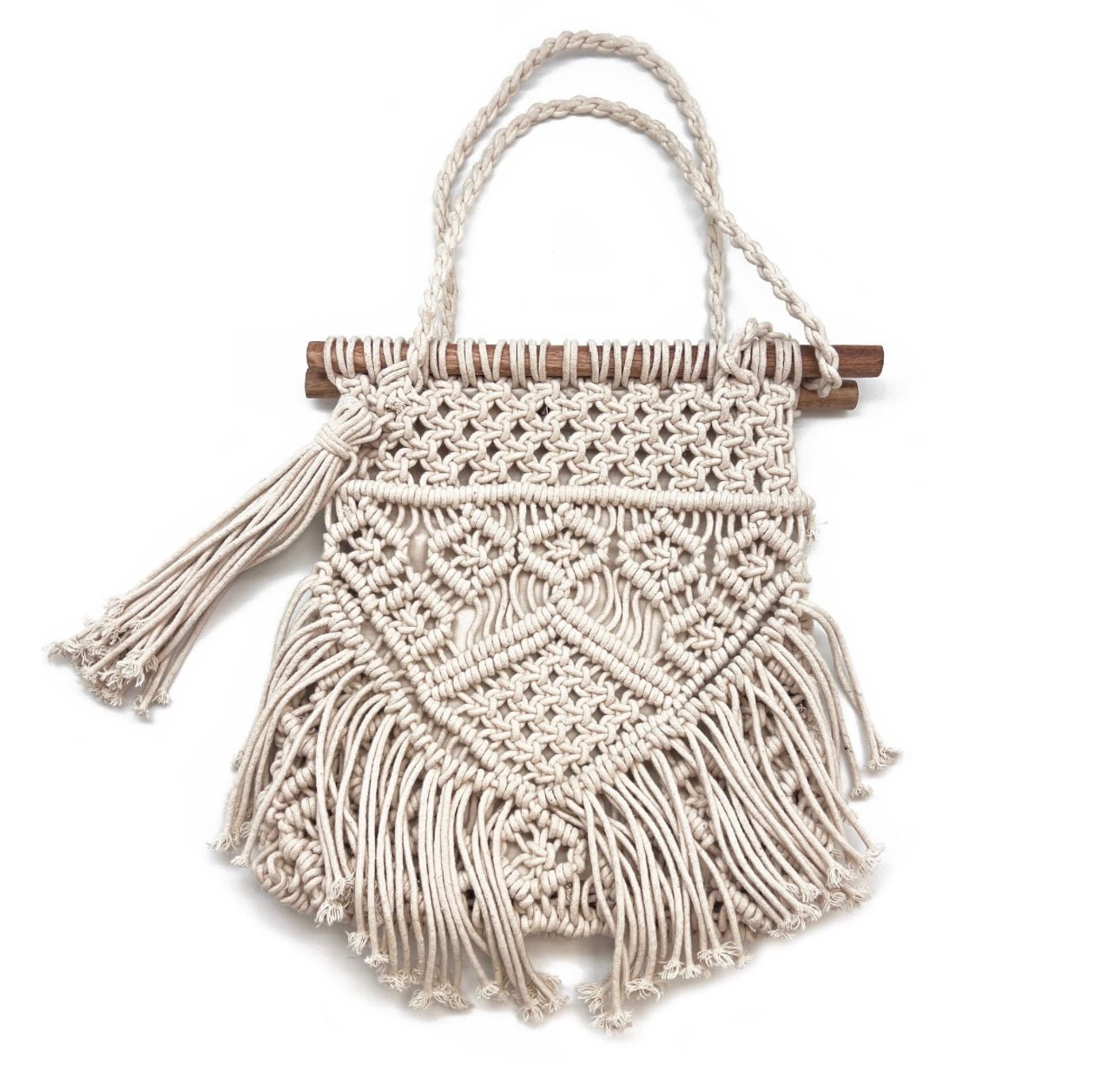 "Concord" Macrame Handbag - Yacht Club Access