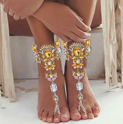 "CRYSTAL STAIRS" FOOTLESS SANDALS - Yacht Club Access